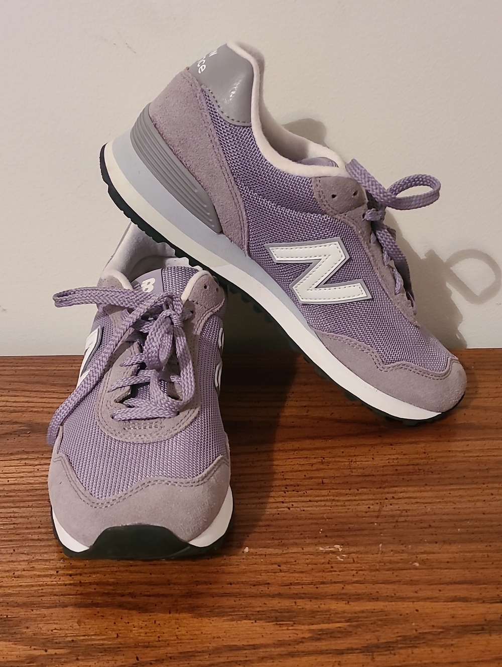 New Balance Women's Gray Lace-Up Runner Sneaker